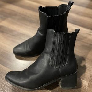 Forever 21 Black Booties